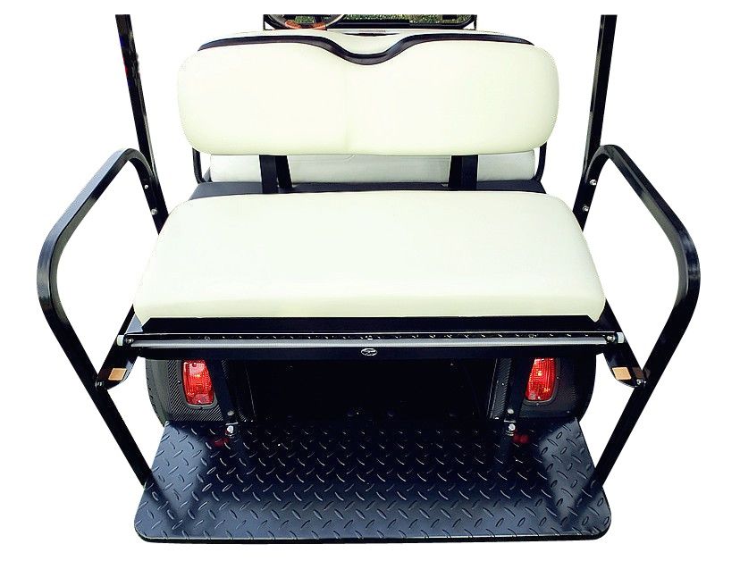 White Rear Flip seat kit for Club Car Golf Cart DS Model (19822000) eBay